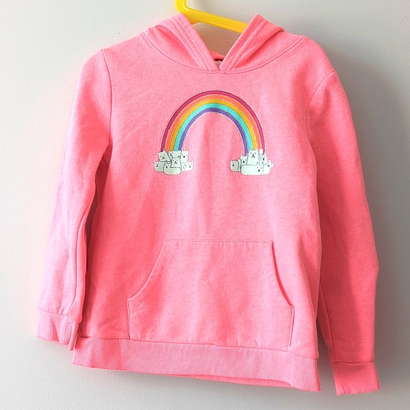 Cat & Jack Other - 3/$10. Cat Rainbow Pink Hoodie